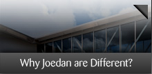 why joedan are different